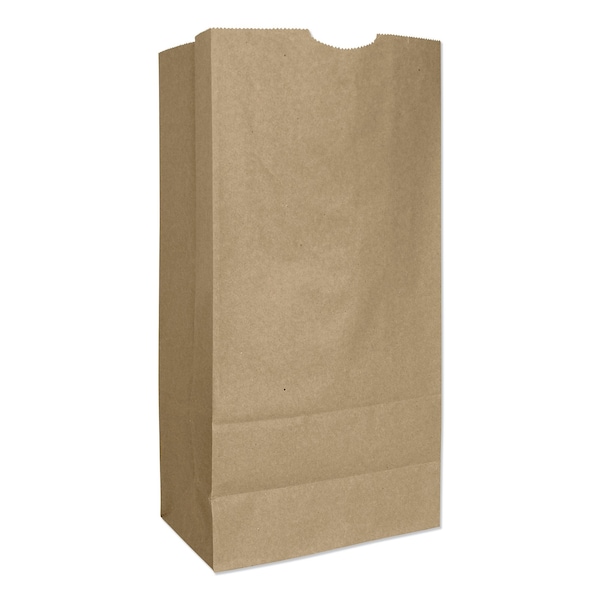 General Paper Bags, 57 lbs Cap., No 16, 7.75"w x 4.81"d x 16"h, Kraft, PK500 30916 - main